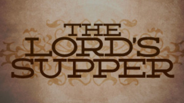 The Lord's Supper (Christmas 2014)