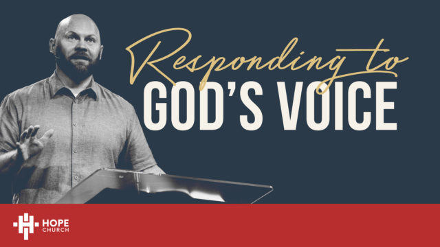 Responding to God's Voice