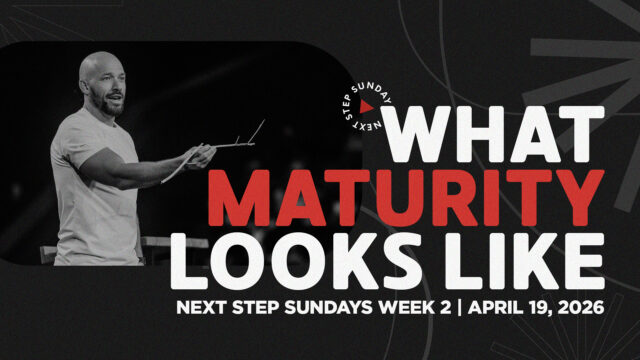 What Maturity Looks Like