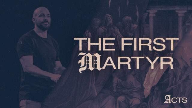The First Martyr